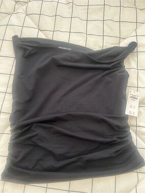 Abercrombie & Fitch Black Strapless Tube Camisole